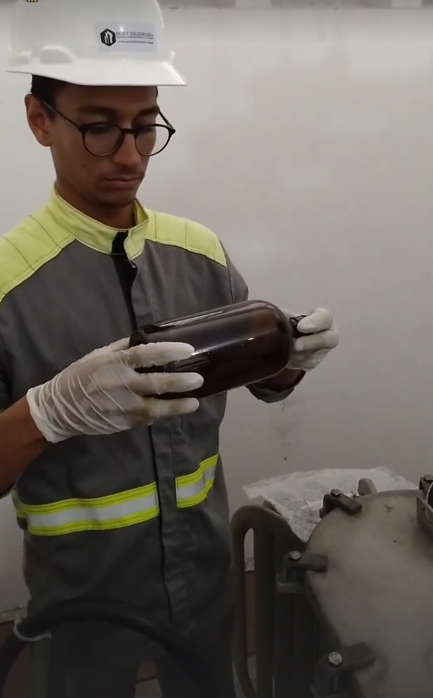 Coleta e análise de óleo de transformadores de 13.8kV — Guararapes