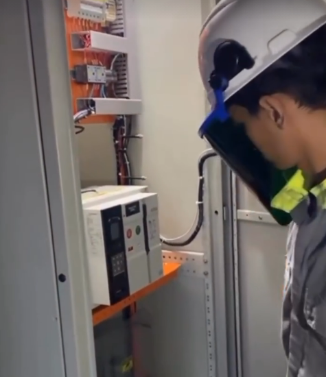 Manutenção Disjuntor média tensão 13.8kV — Avon