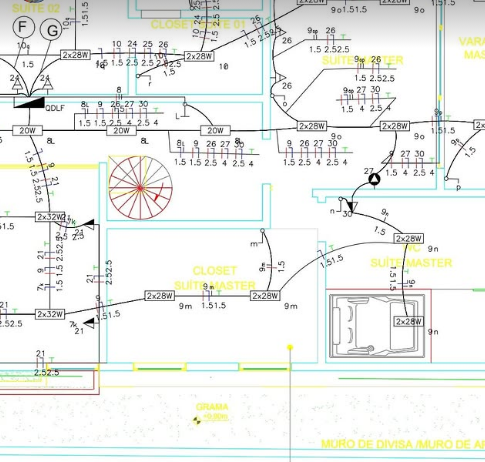 Projeto elétrico 5000m² — Nazária distribuidora