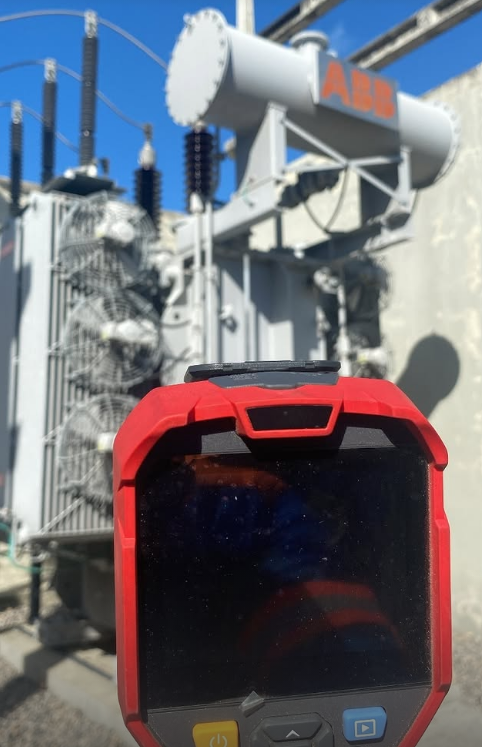 Termografia Subestação 69kV — Grupo Aegis